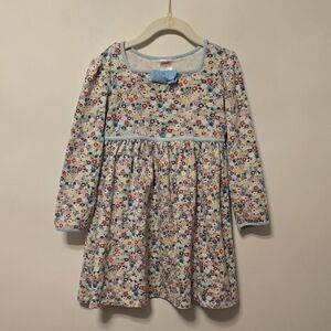Gymboree Multicolor Floral Long Sleeve Dress Size 6